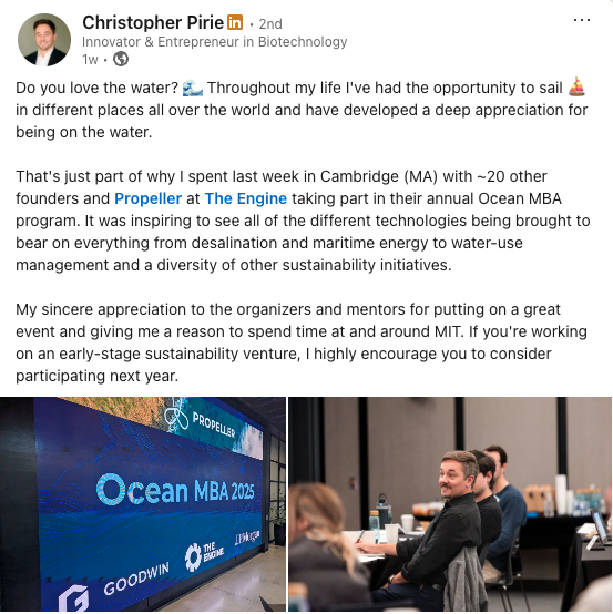 Chris Pirie at Decycle Bio