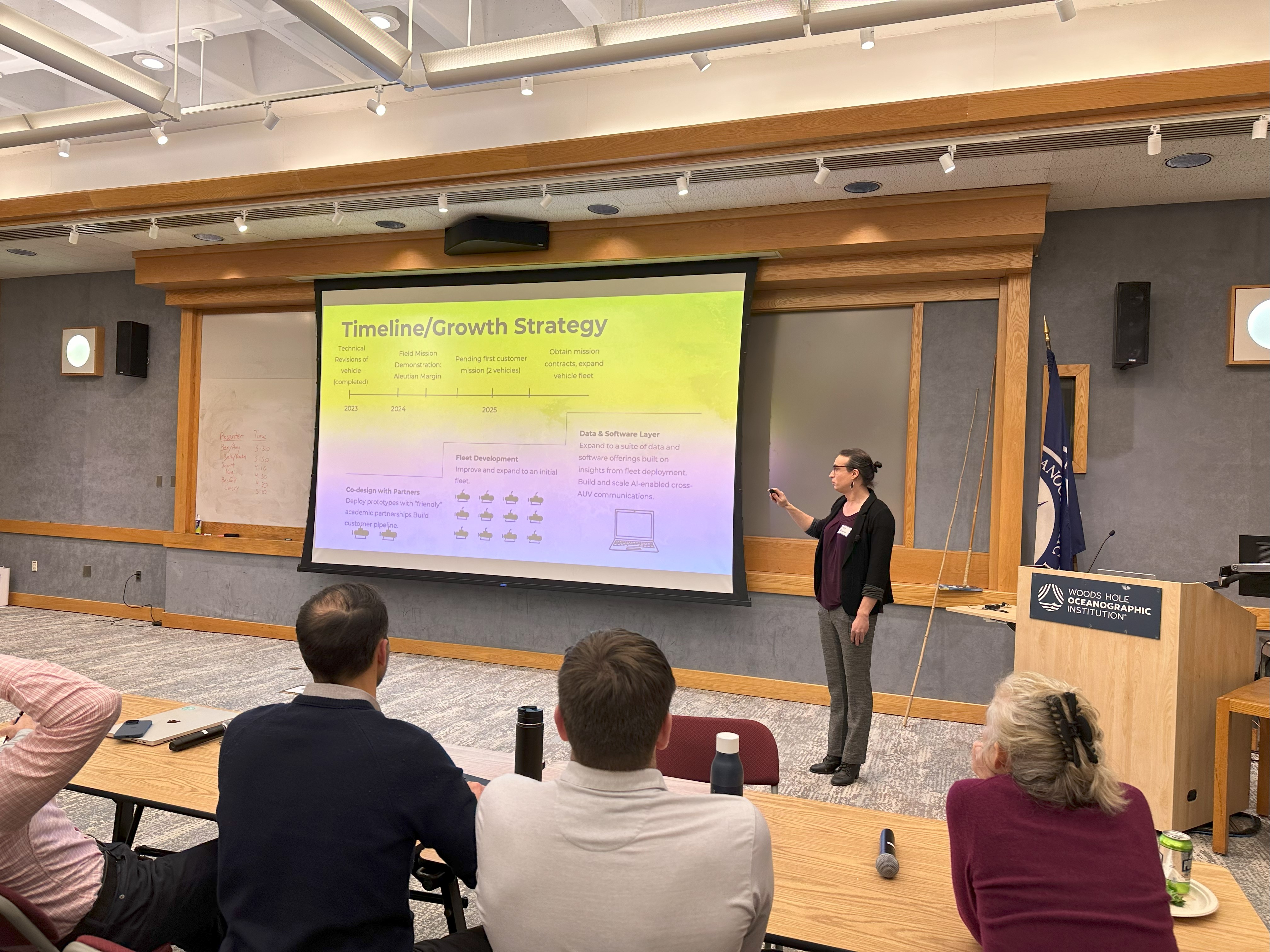 Making Waves at WHOI with the Ocean MBA